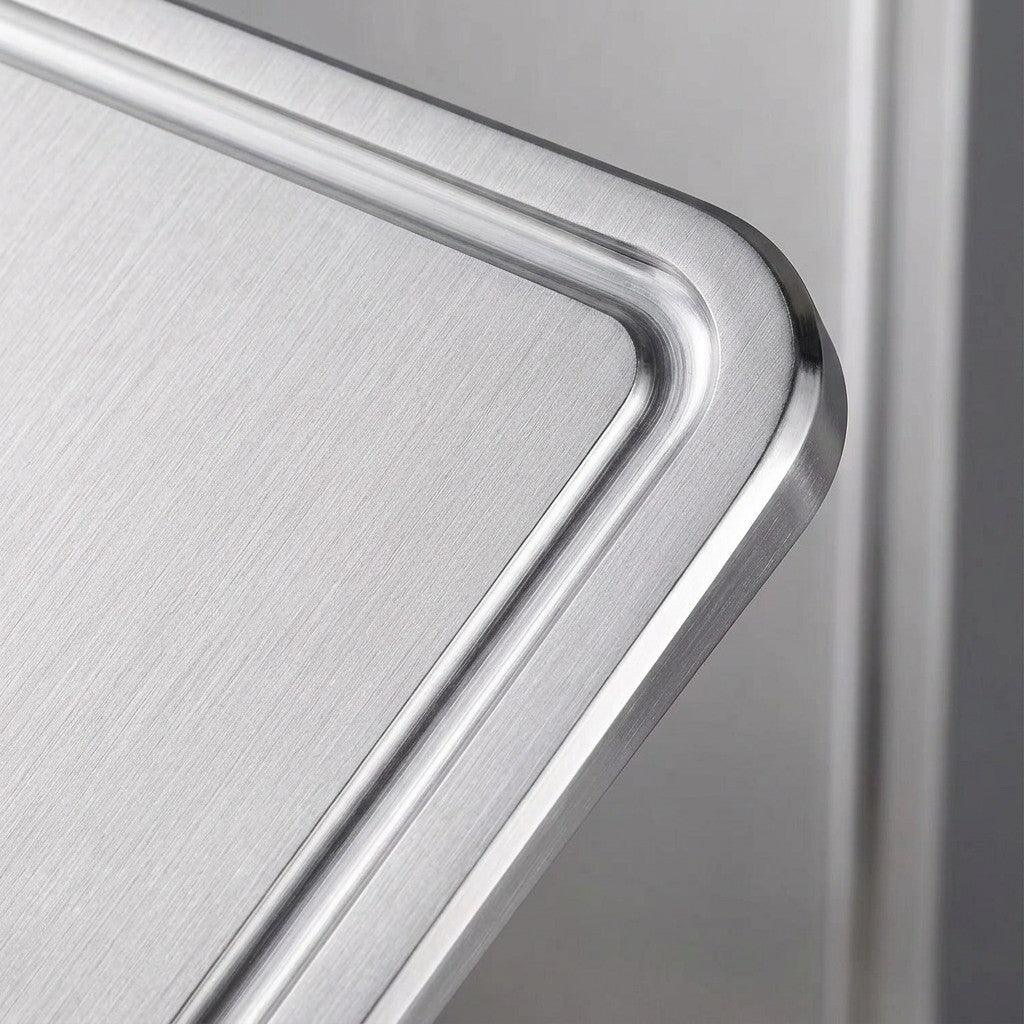 Food‑Grade Pure Titanium Cutting Board, Rust‑Proof Lightweight Titanium Kitchen Chopping Board