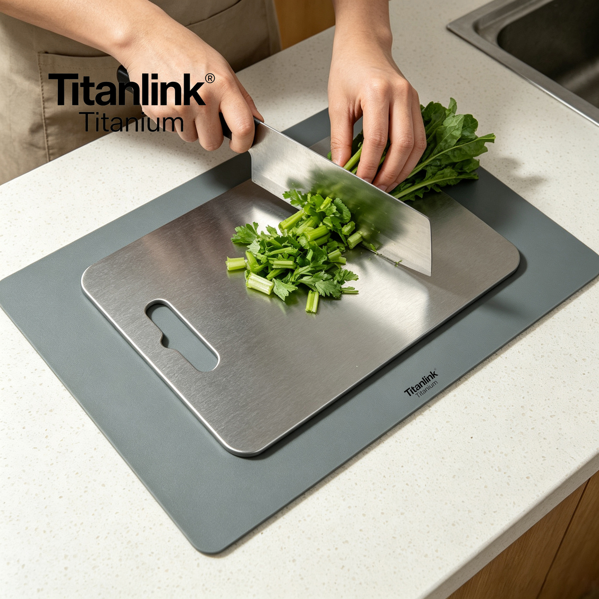 Premium Silicone Non-Slip Mat | Cutting Board & Countertop Protector
